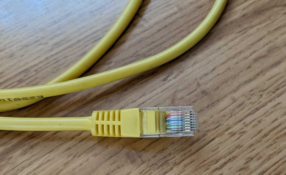 Kabel sieciowy LAN CAT. 5e UTP PATCH CABLE CORD 4PR 26AWG ETL - 120cm