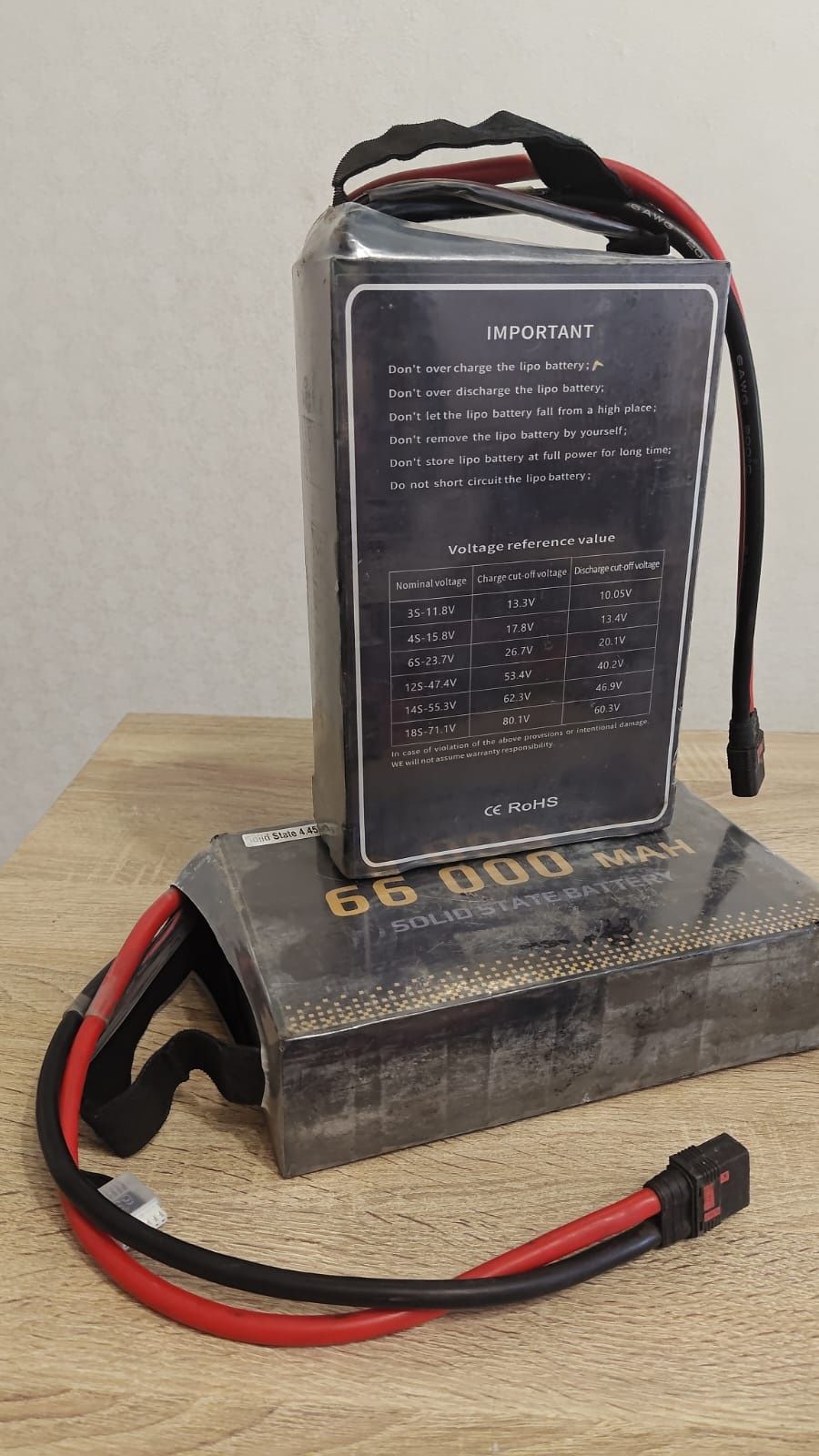Акумулятор Батарея до БПЛА VAMPIR ВАМПІР 66000 mAh