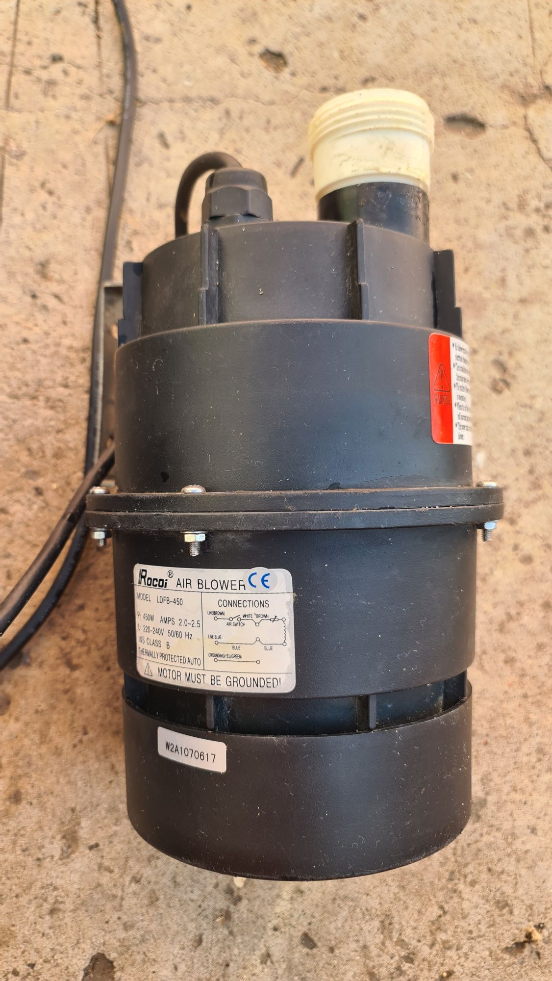 Воздушный насос компрессор джакузи Rocoi LDFB-450