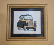 Quadro "O Taxi Antigo" em Ponto Cruz