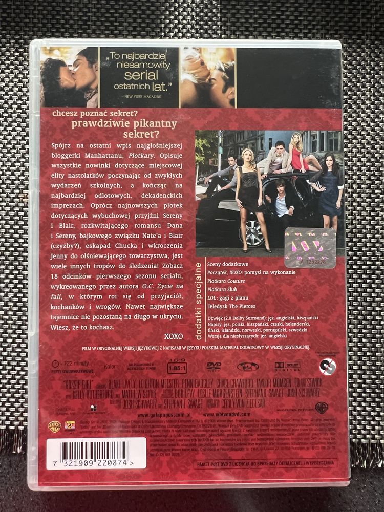 Dvd Plotkara .Sezon 3