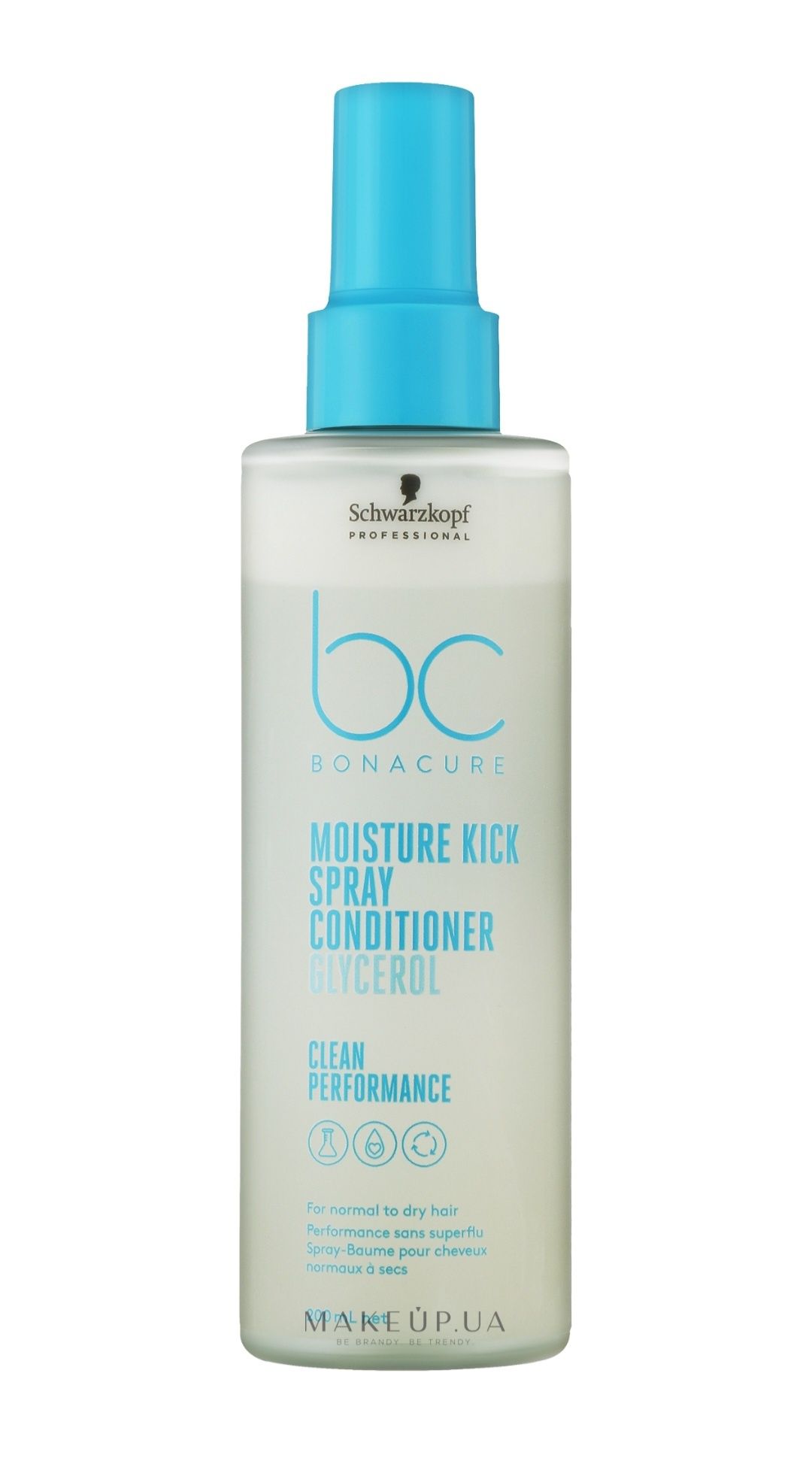 Спрей 400мл Bonacure Moisture Kick кондиціонер Schwarzkopf Prof