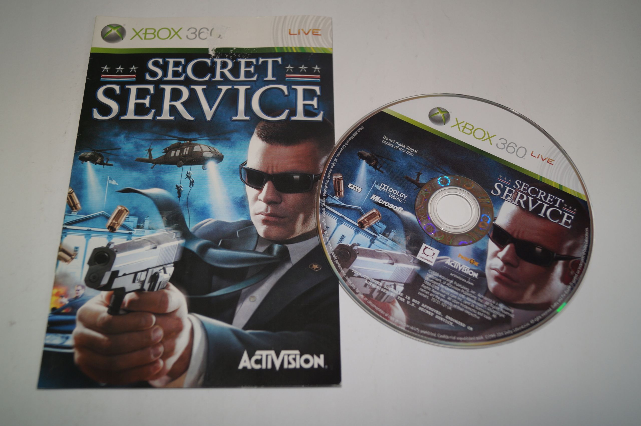 Secret Service Microsoft Xbox 360