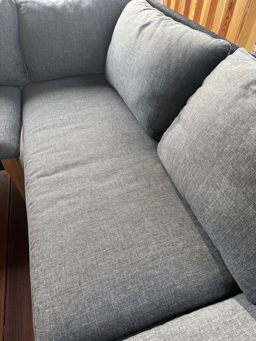 Meble ogrodowe, naroznik