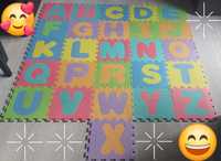 Puzzle piankowe mata edukacyjna duże puzle dla dzieci