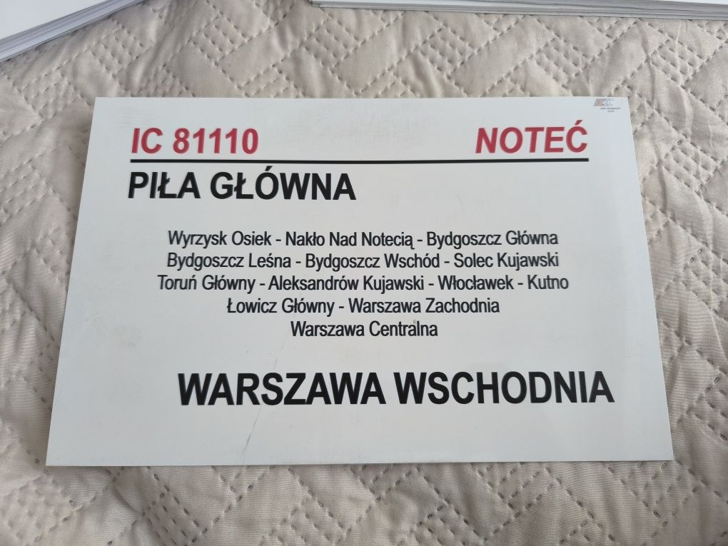 Tablica ozdobna IC Noteć 81110