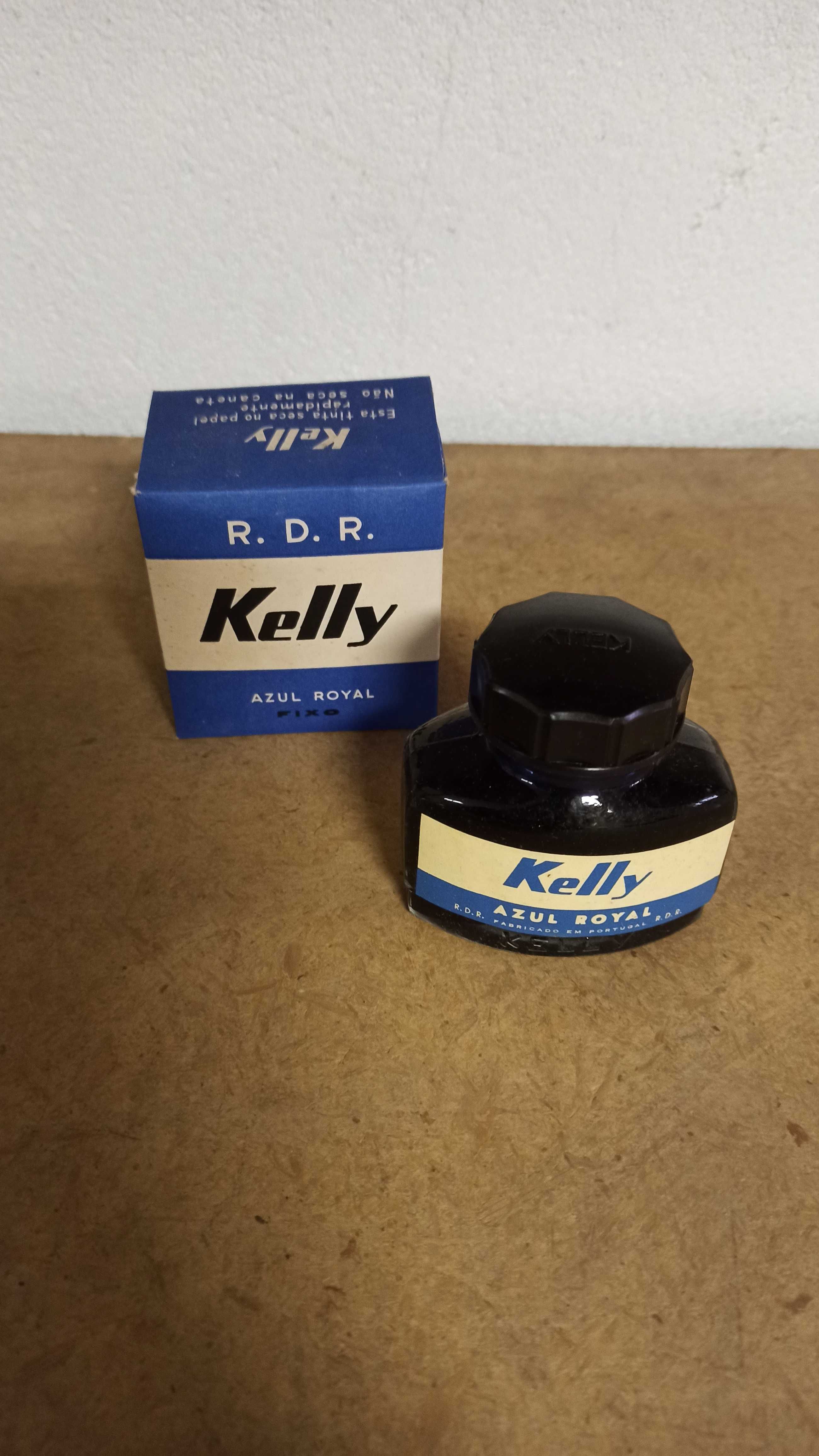 Frasco Vintage de Tinta Kelly anos 60