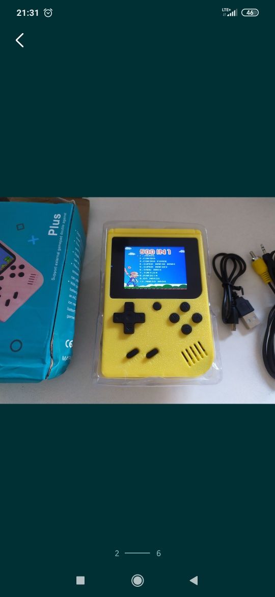 Gra elektroniczna, NOWA, GameBoy, 500 gier super mario bros, tanki itp