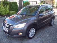 VW TIGAUAN 2,0 TDI 4X4/stan b.dobry/bogate wyposazenie/2011