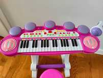 Pianinko keyboard dla dzieci z mikrofonem