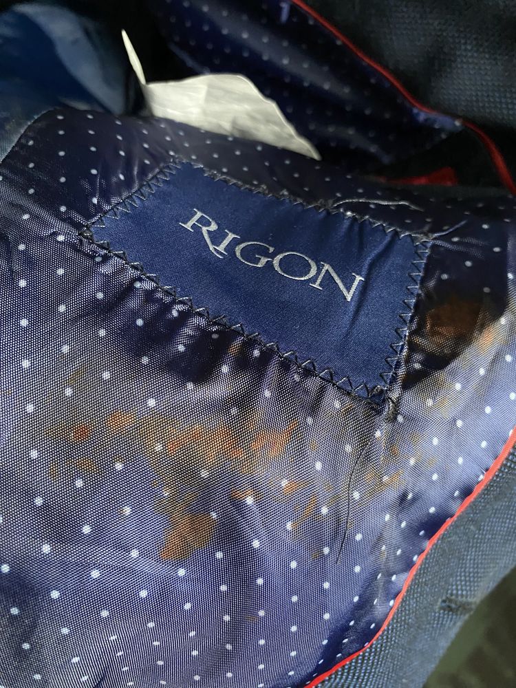 Śliczna elegancka męska marynarka Rigon rozm.L