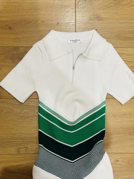 Сукня- поло Sandro нова, утяжка на таліі