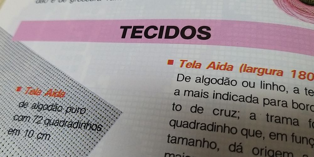 Guia prático de ponto de cruz.