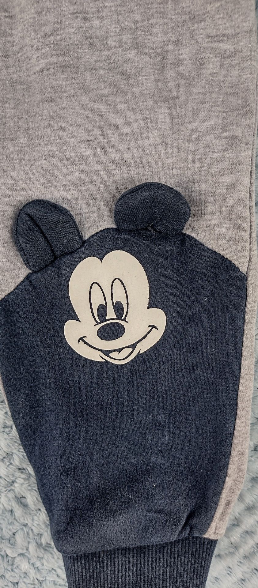 Spodnie niemowlęce dla chłopczyka Disney myszka Mickey 86