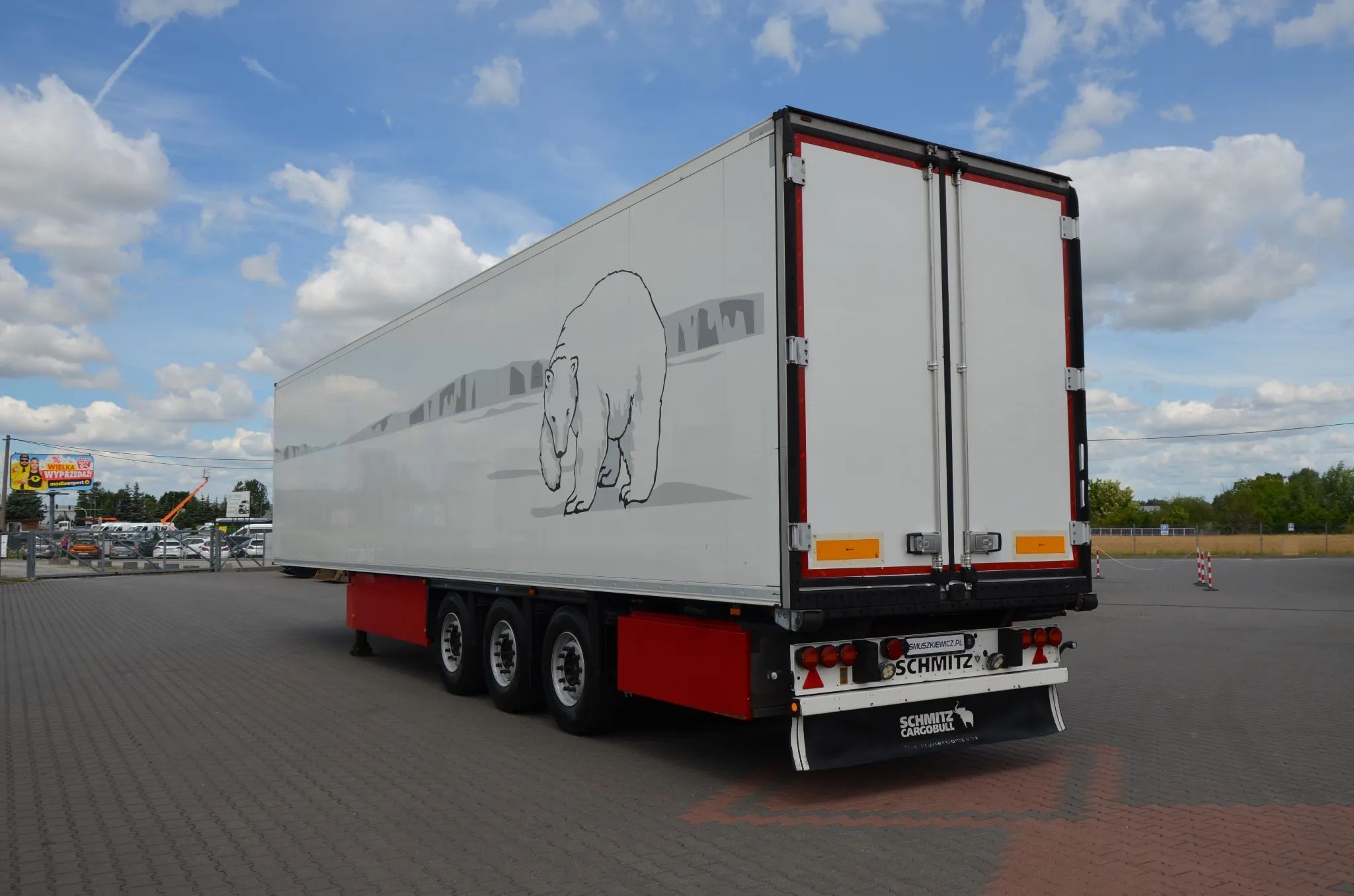 Schmitz Cargobull CHŁODNIA MULTITEMP DOPPELSTOCK 10840mth OŚ POD. KOSZ PAL. DRUKARKA DE 7677