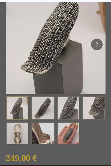 Каблучка/кольцо,марказит,срібло,925проба,17