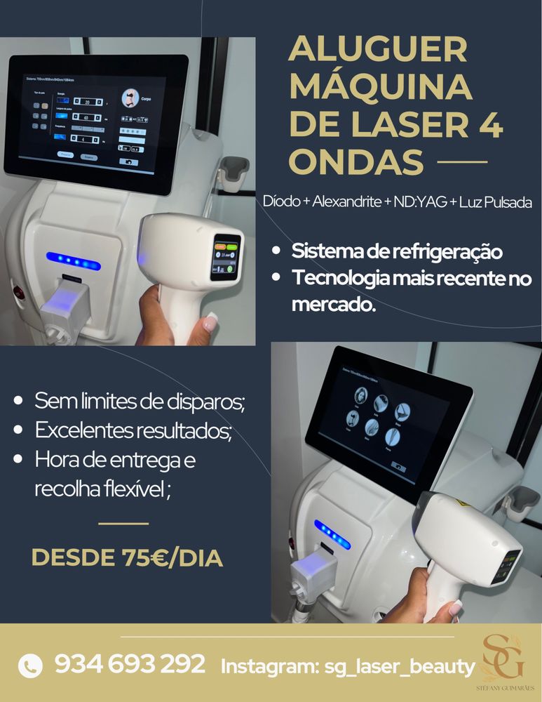 Aluguer Laser 4 ondas