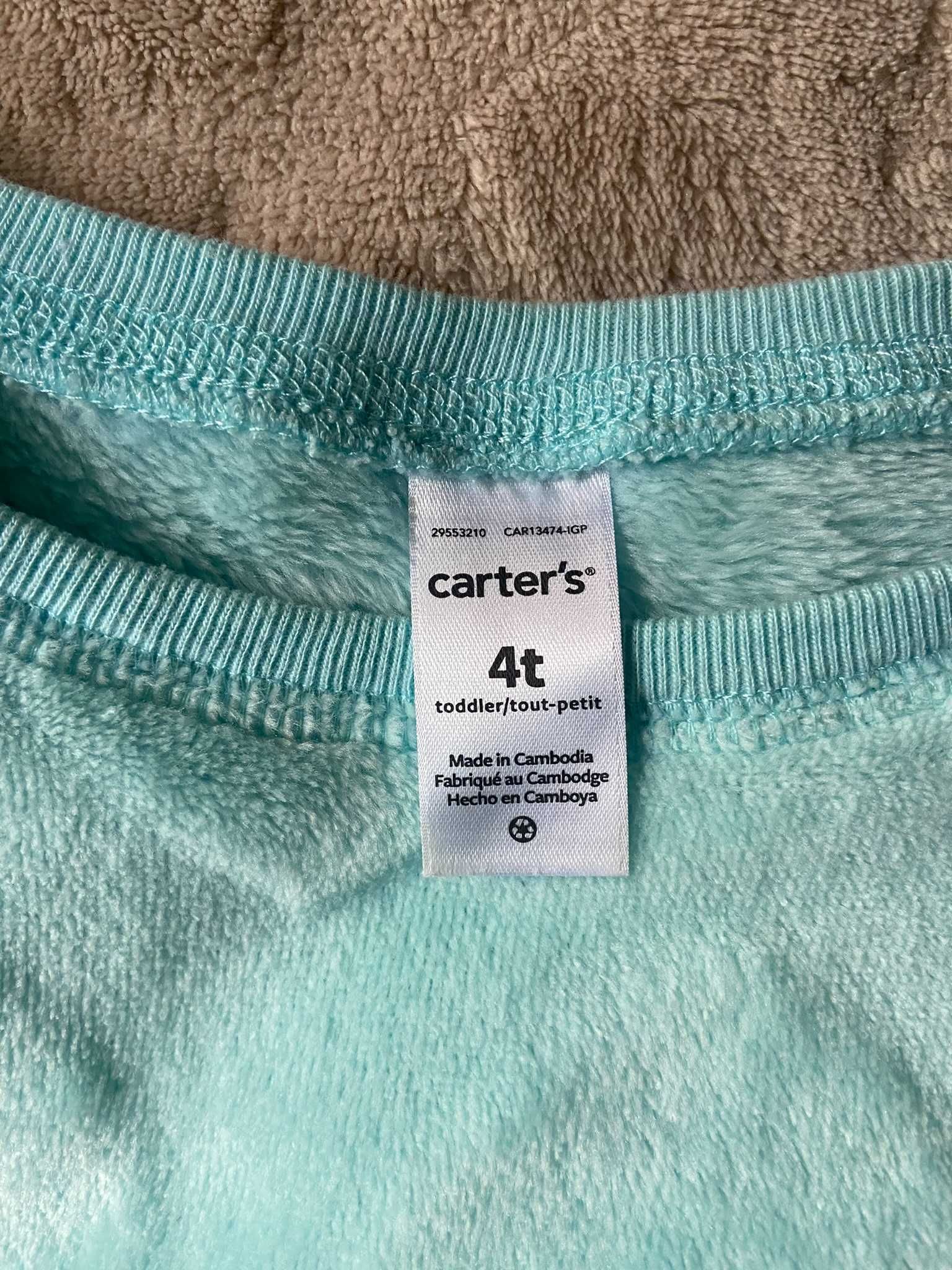 Кофта для дівчинки картерс carters світшот худі свитшот для девочки