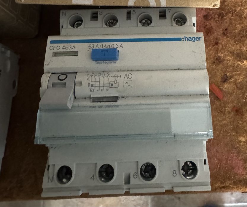 Hager interruptor diferencial CFC 463A