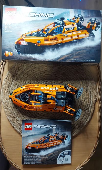 Lego Technic 42120 poduszkowiec Łódź ratunkowa