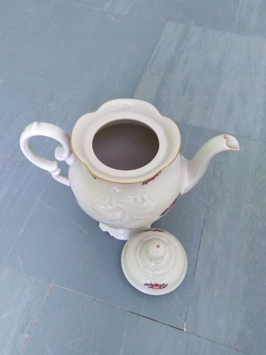 Dzbanek i mlecznik do kawy porcelana KPM