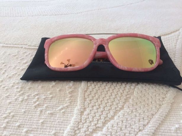 Óculos de Sol Rosa Espelhados