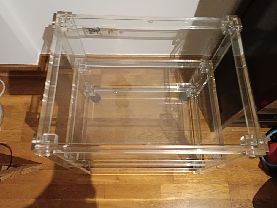 Móvel de acrílico/vidro para TV