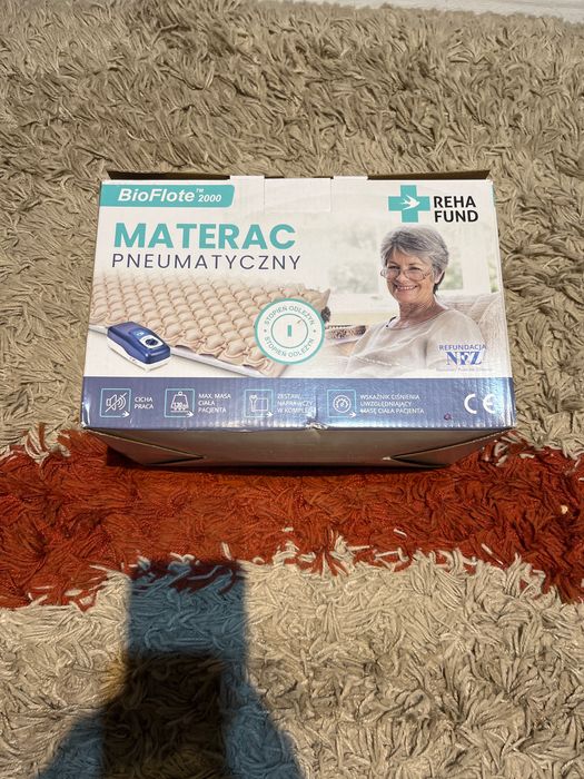 Materac pneumatyczny przeciwodleżynowy nowy