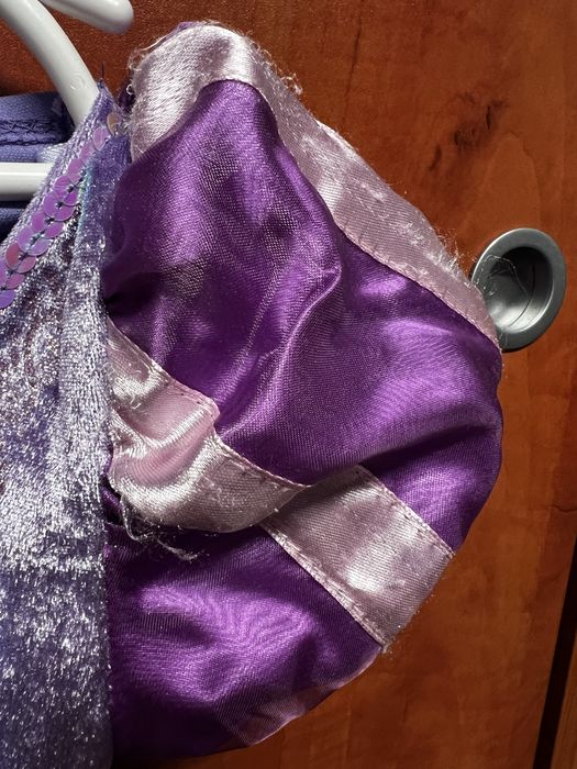 Sukienka strój przebranie Roszpunka