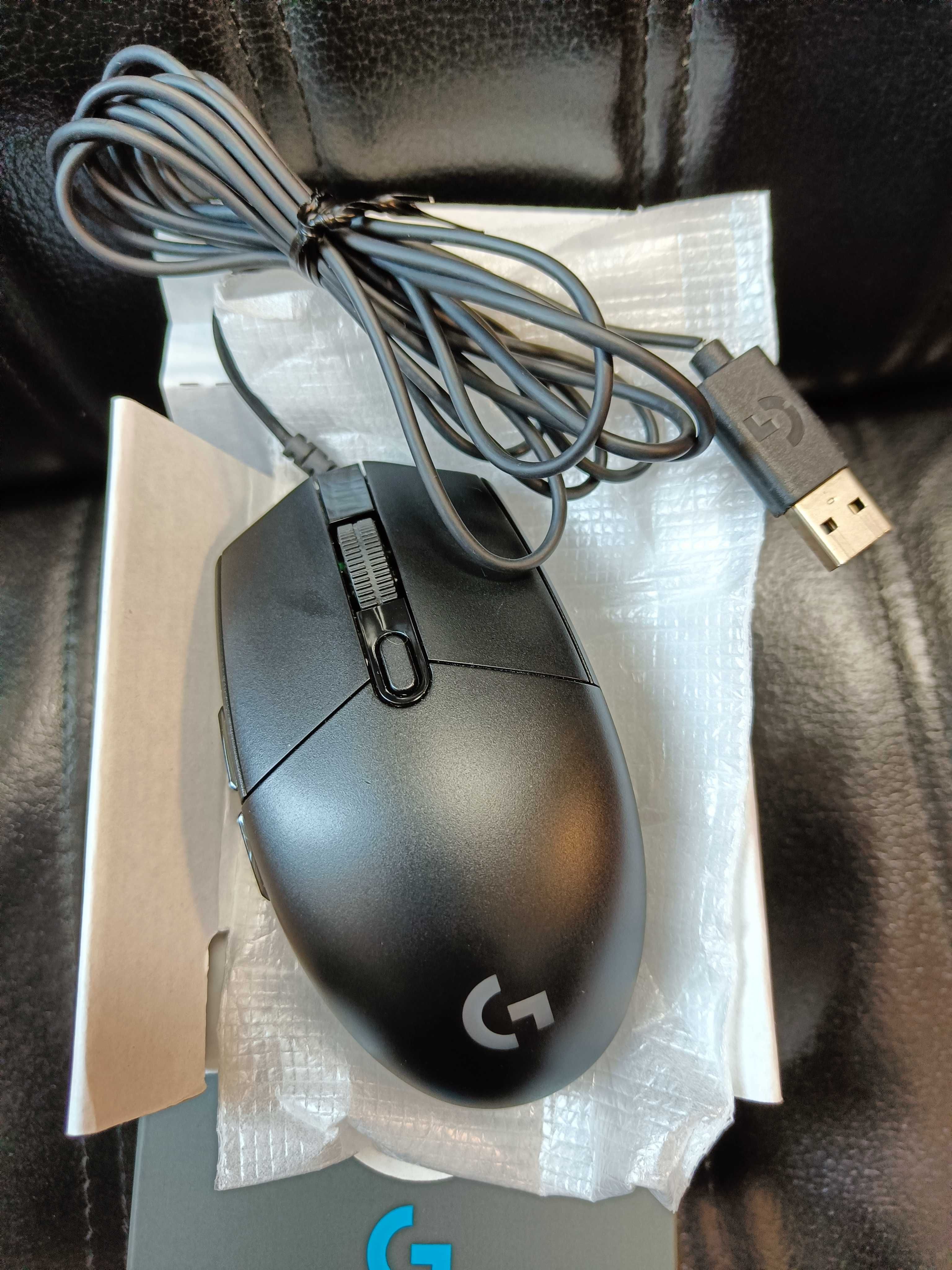 Używana Myszka przewodowa Logitech G203 LightSync sensor optyczny