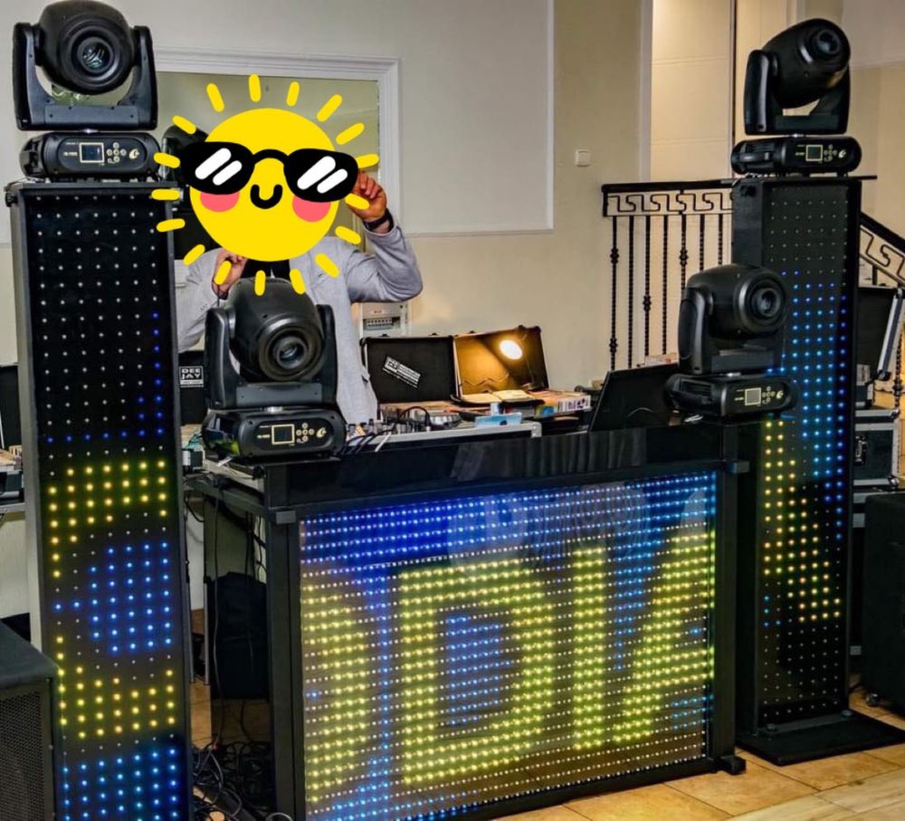 Stół dj led booth jinx animacje napisy