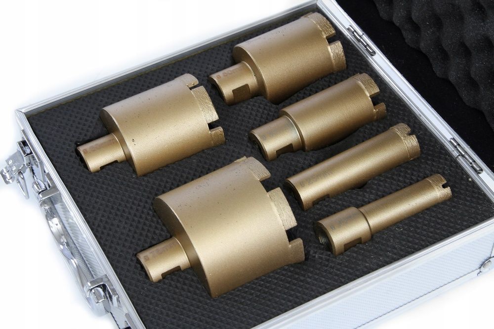 OTWORNICE DO GRANITU 20-76mm otwornica diamentowa zestaw