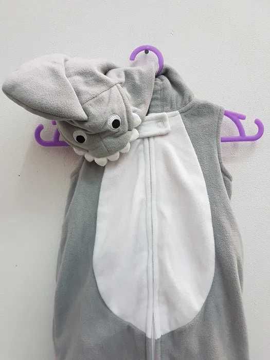 Pajacyk przebranie rekin zwierzątko rozmiar 62 cm B009