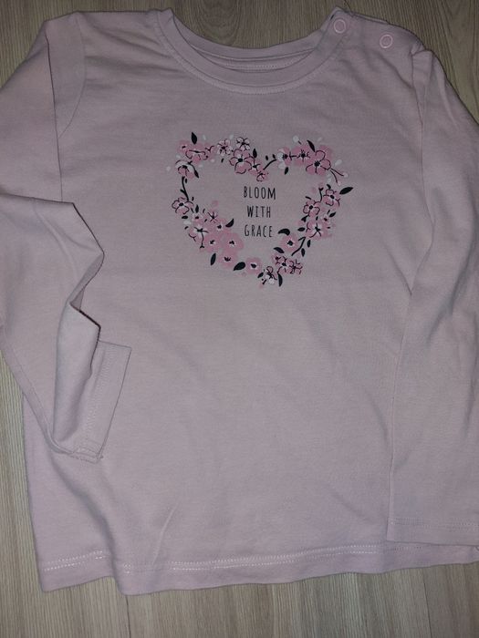 Zestaw 3 bluzek na długi rękaw dla dziewczynki 98 cm Sinsay