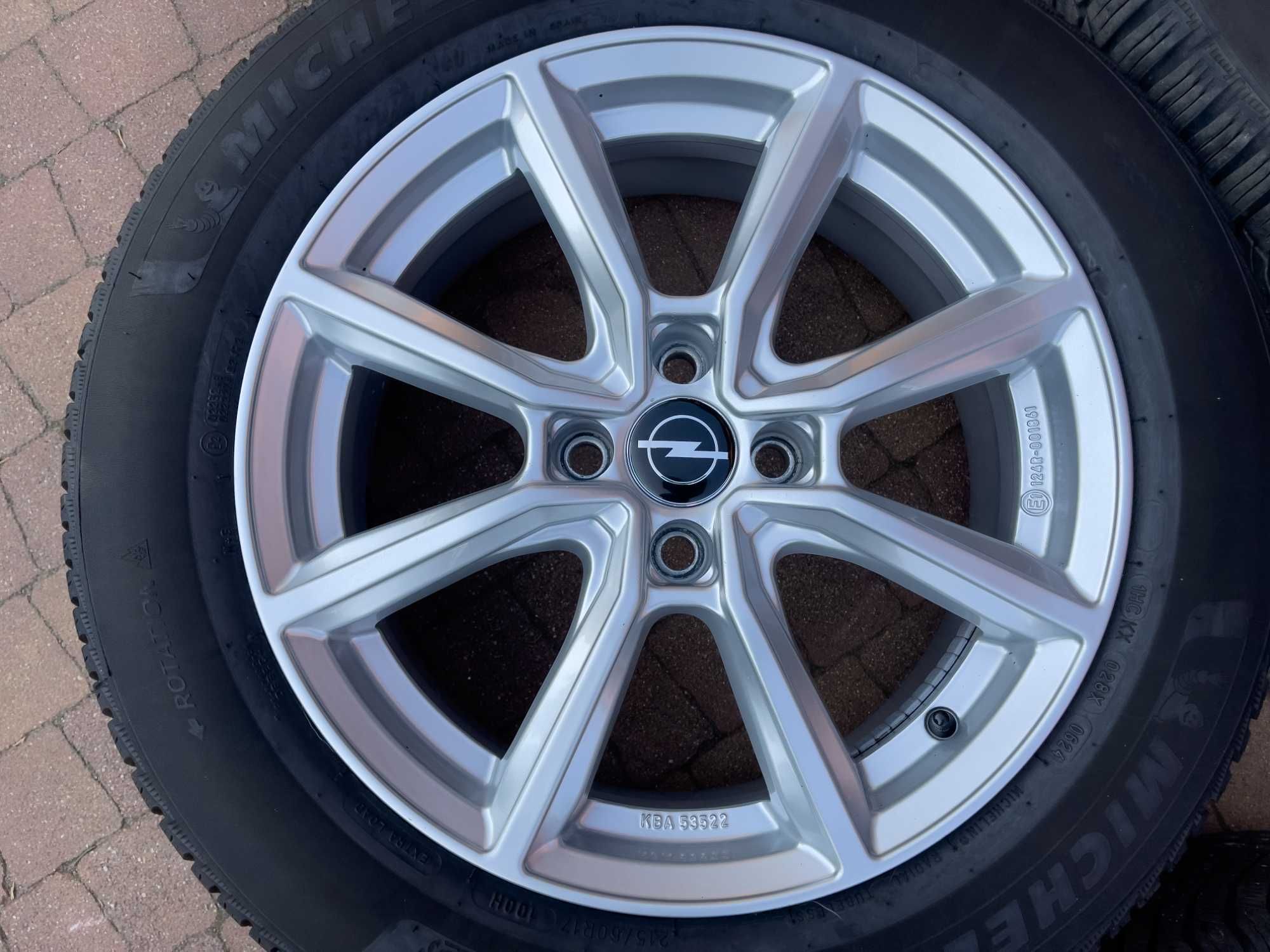 3859. Alufelgi 17" Citroen C4 DS3 Peugeot 2008 Mokka 6.5J ET32 4x108