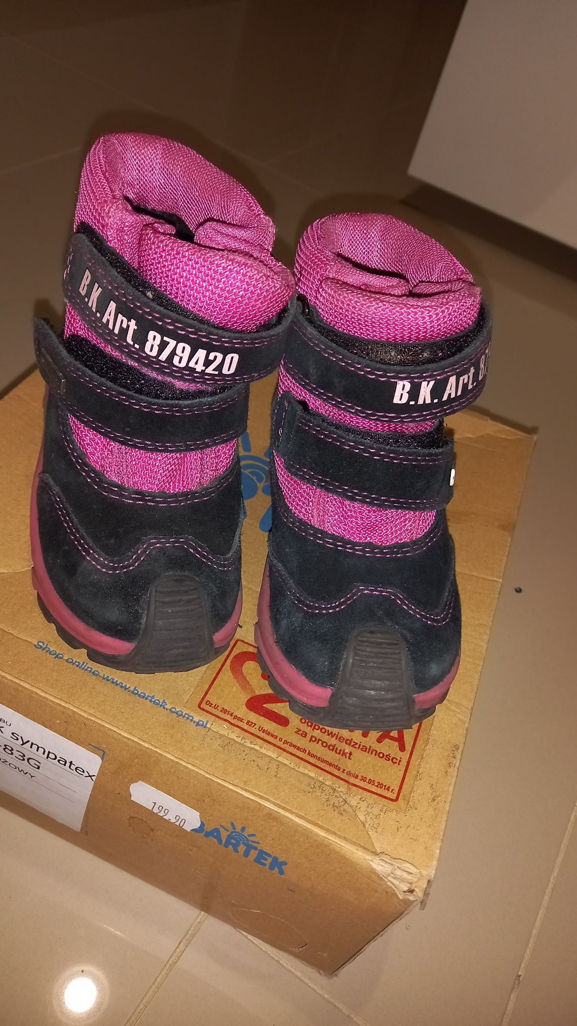 Buty zimowe, śniegowce, kozaki 23 Bartek