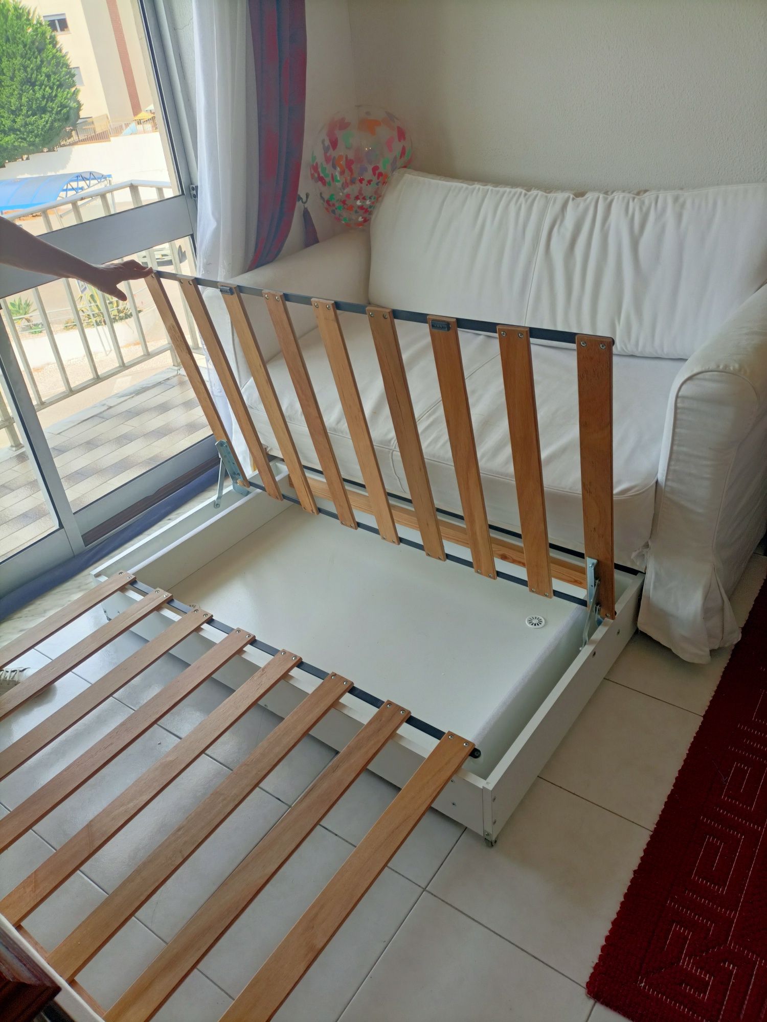 Sofá cama casal IKEA