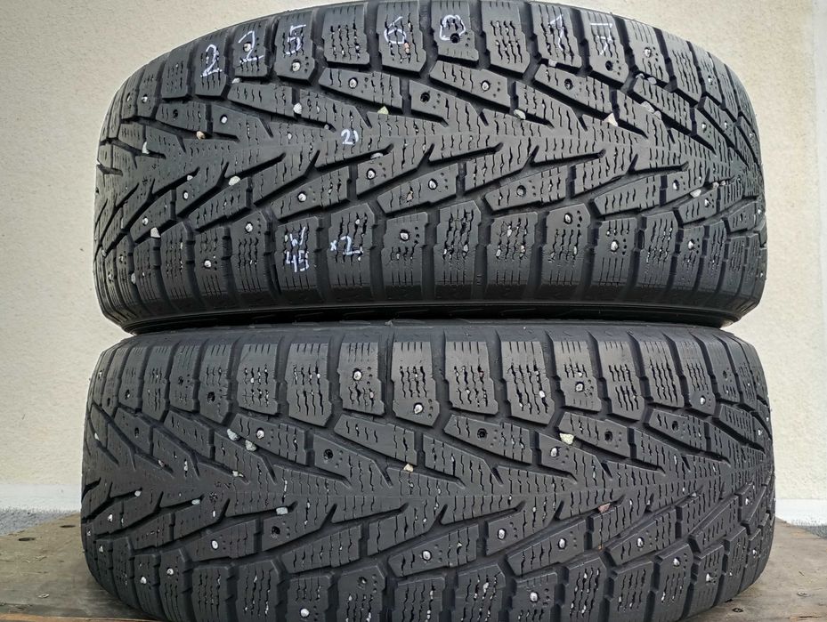 225/60 r17    2шт. Nokian 21р. зима шини резина 225 60 17 (w45*2)