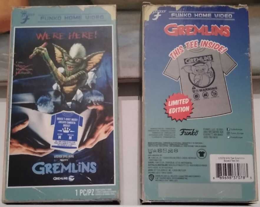 T-Shirt FUNKO VHS Tee Gremlins (Tamanho L)