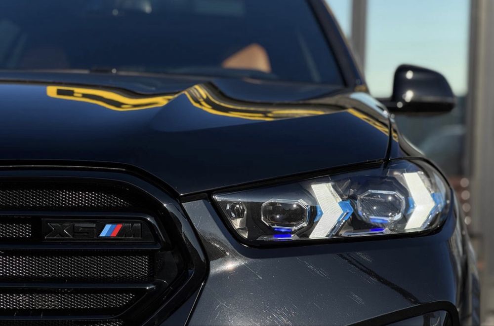 Рестайлинг обвес бампер передний задний BMW G05 F95 X5M фары перед зад