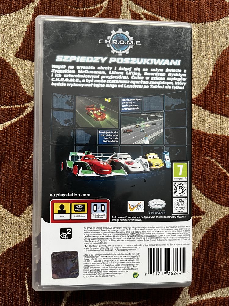 Auta 2 Playstation Portable