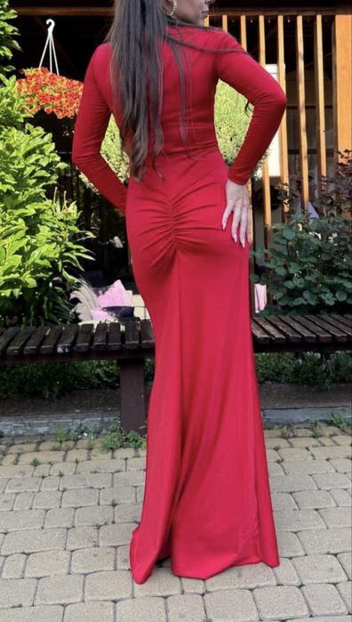 Вечірня сукня , сукня для фотосессії , червона сукня , святкова сукня
