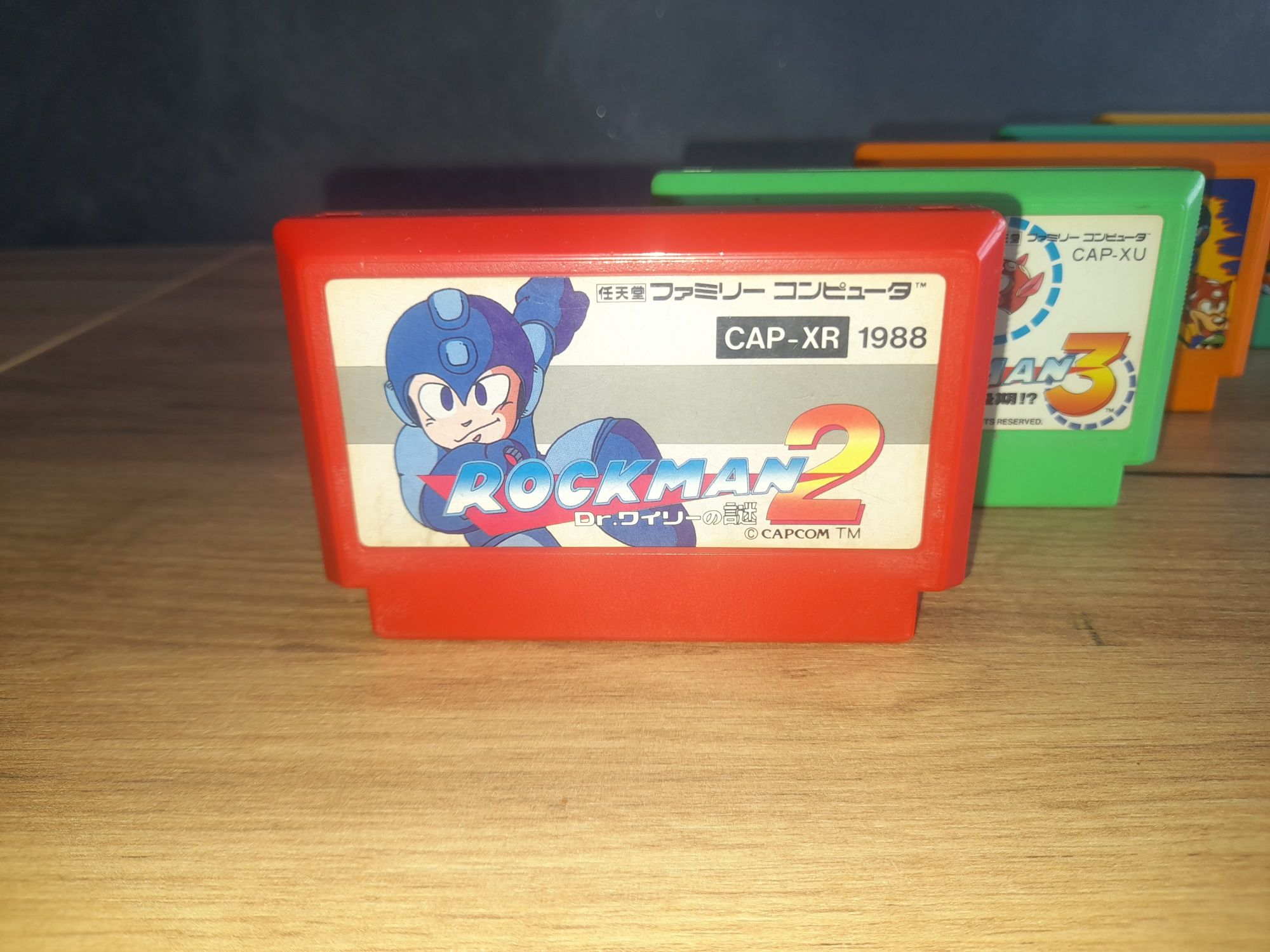 Rockman ( megaman ) 1 2 3 4 5 6 capcom zestaw nintendo famicom ntsc j