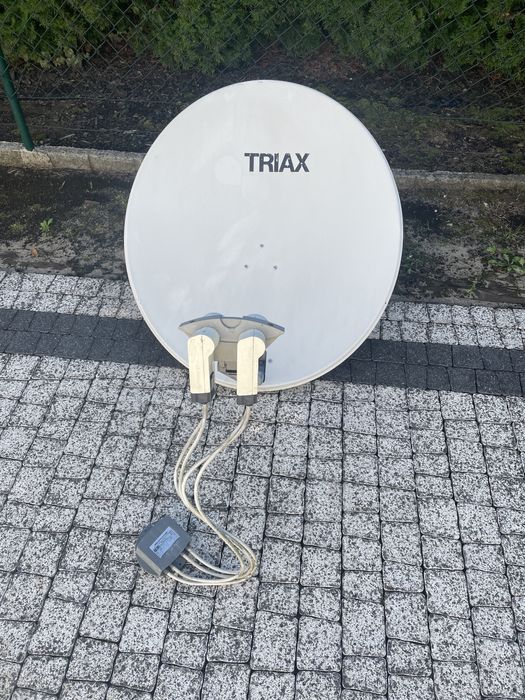 Talerz satelitarny TV 73cm z uchwytem