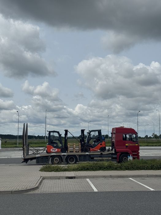 Transport maszyn / pomoc drogowa – do 14t – Cała Polska
