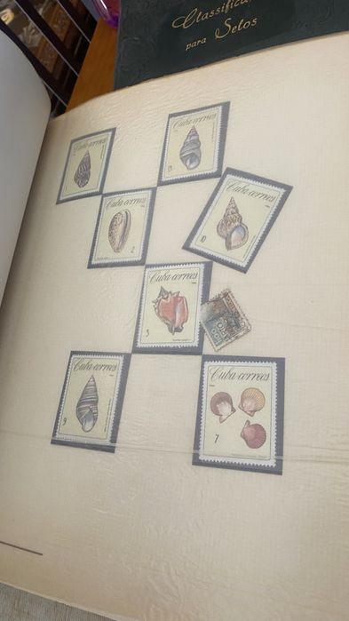 Selos dossier colecao