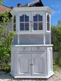 KREDENS  PROWANSALSKI,  shabby  chic, drewno