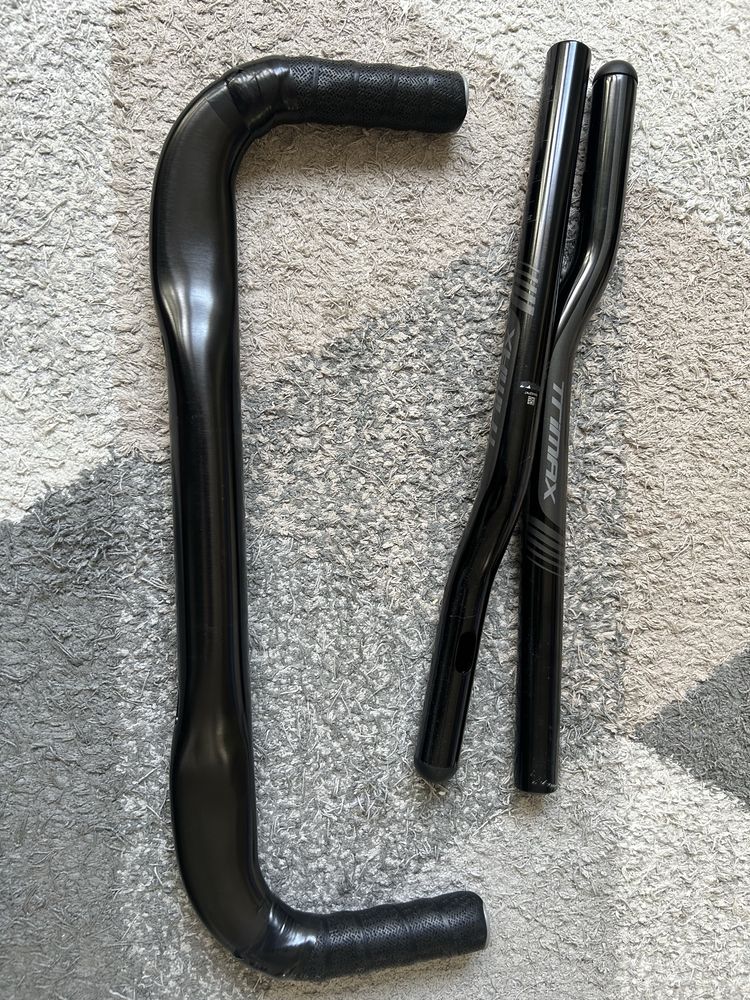 Kierownica Base bar ZIPP + baty Trimax