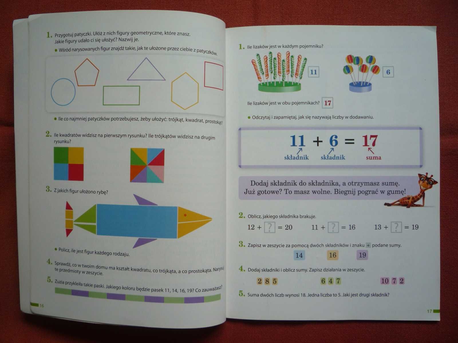 Elementarz Odkrywców 2 Podręcznik Matematyka klasa 2 cz 1 i 2