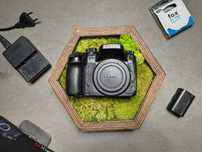 panasonic lumix gh4 body + dodatki | bateria pudełko UV filtr